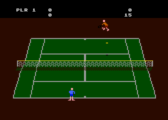 RealSports Tennis screenshot 4 for Atari 5200